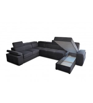 Sofa narożna w kształcie literu U