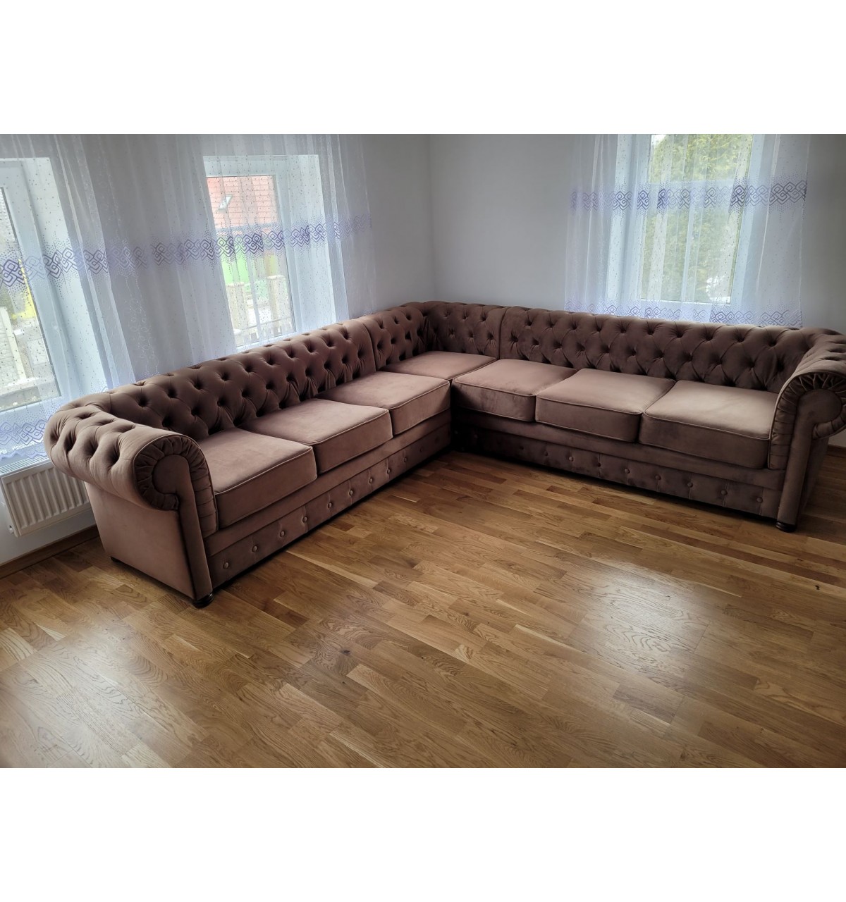 Sofa narożna Chesterfield Gdańsk